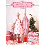 ТИЛЬДА - "САНТЫ В ПИЖАМАХ" - Оригинальный набор для шитья кукол 2 штуки (Pyjama Santas) 60 см.
